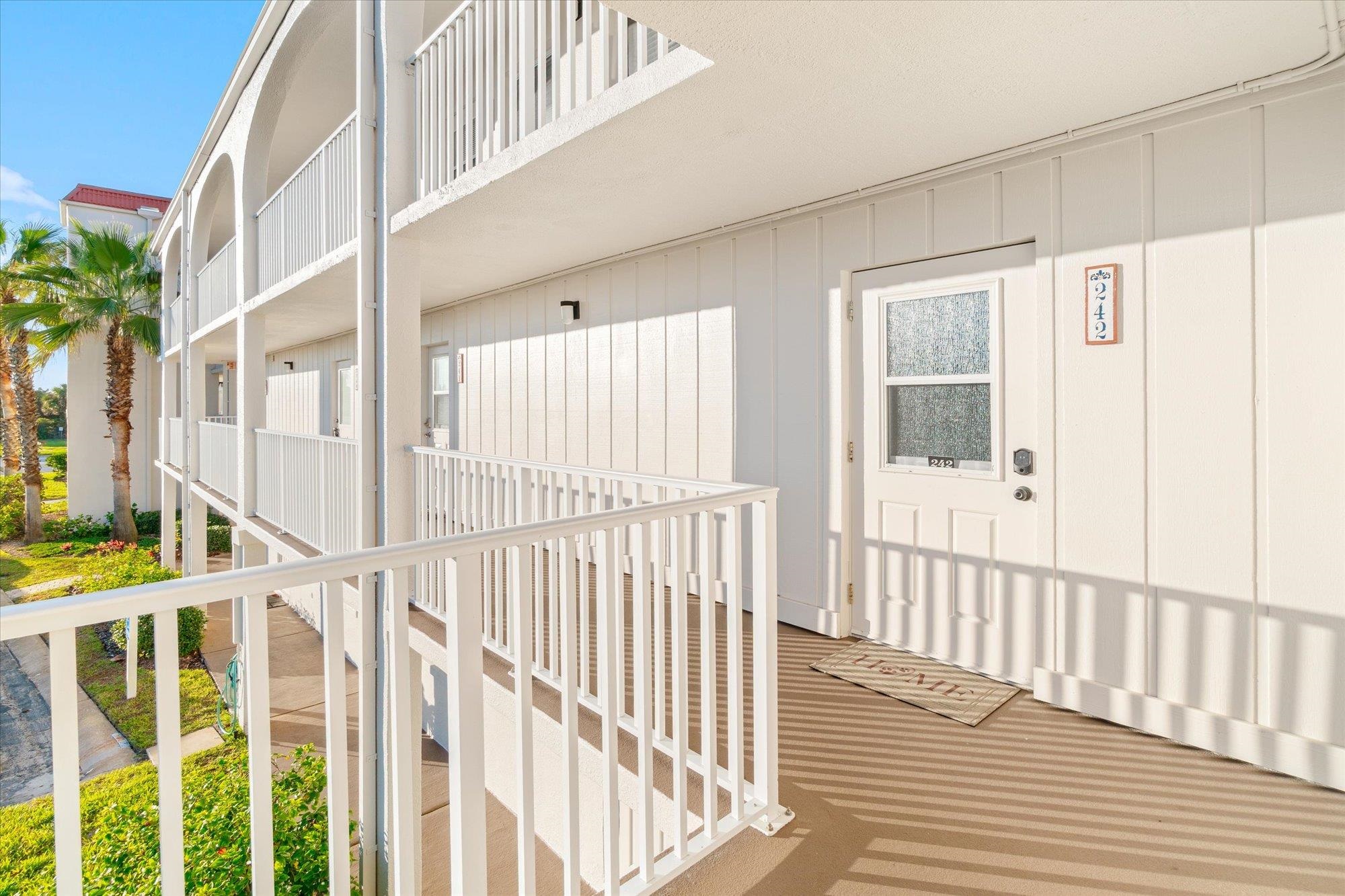 1 Ocean Trace Road, Unit 242 St. Augustine, FL 32080 - Photo 27 of 66 a view of a balcony