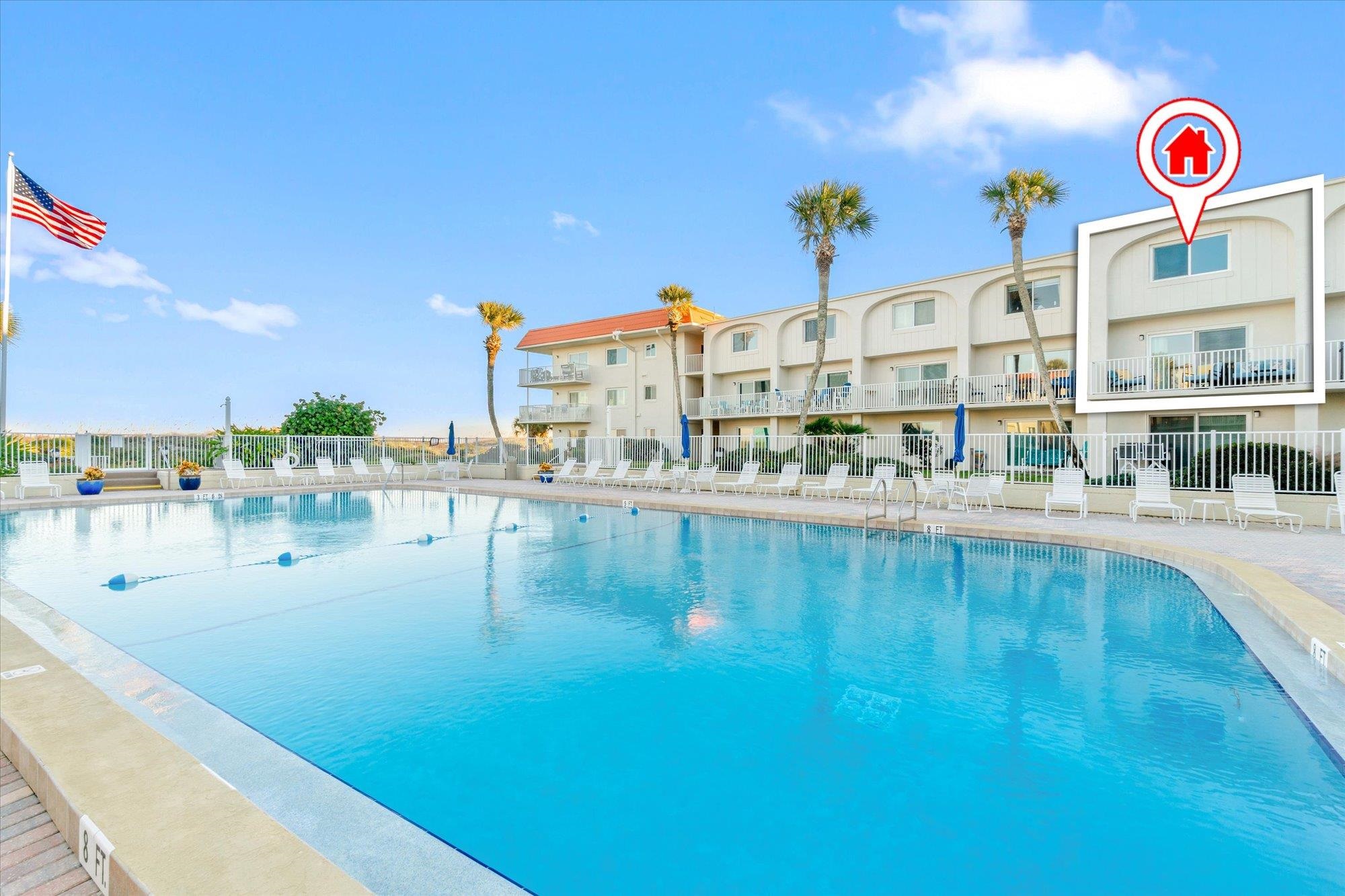 1 Ocean Trace Road, Unit 242 St. Augustine, FL 32080 - Photo 36 of 66 a view of pool