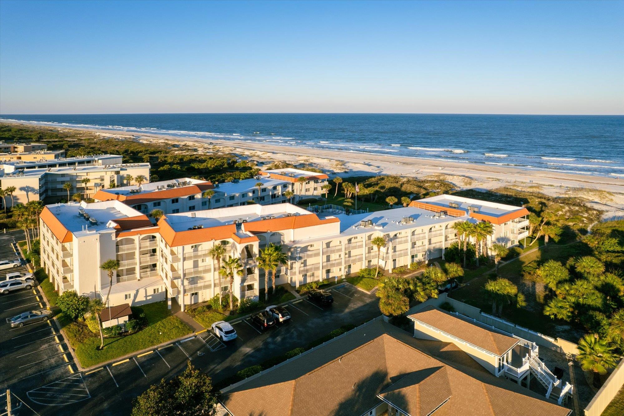 1 Ocean Trace Road, Unit 242 St. Augustine, FL 32080 - Photo 58 of 66 an aerial view of residential houses with outdoor space