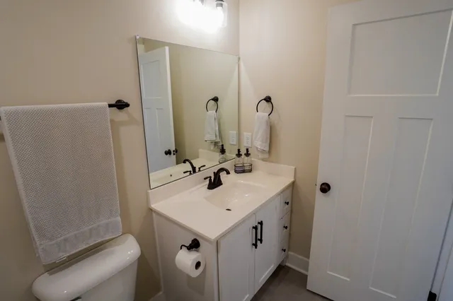 a room with bed and a window