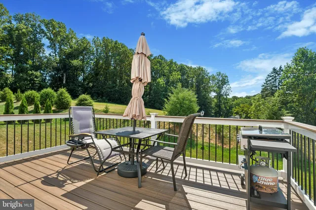 a view of balcony deck and patio