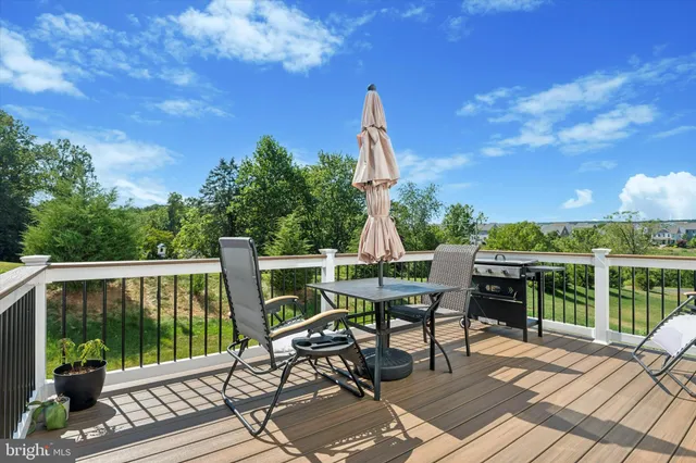 a view of a chairs and table on the terrace