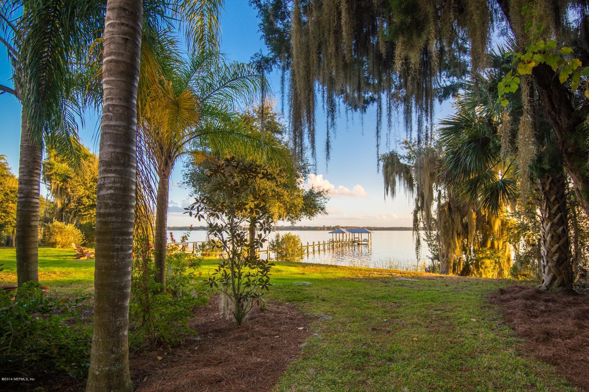 413 West River Road Palatka, FL 32177 - Photo 49 of 69 Backyard and St. Johns River