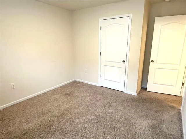 a view of empty room