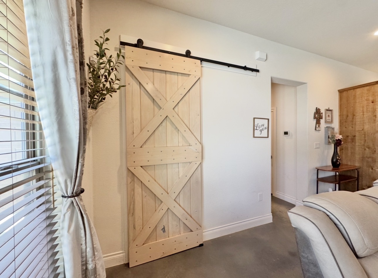 1094 Raintree Lane Elgin, TX 78621 - Photo 19 of 39 Barn door entry to office.