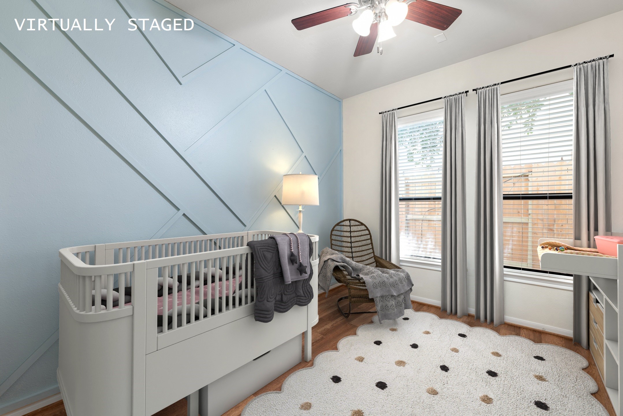 1353 Studer Street Houston, TX 77007 - Photo 24 of 35 a bedroom with furniture and a window