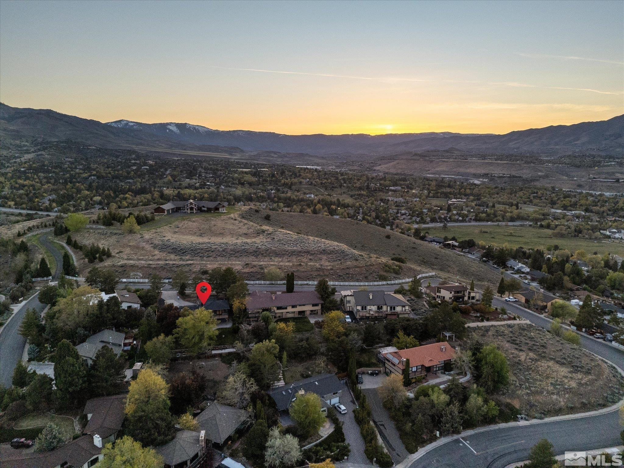 2036 Breen Drive Reno, NV 89509 - Photo 36 of 38 an aerial view of residential houses and trees