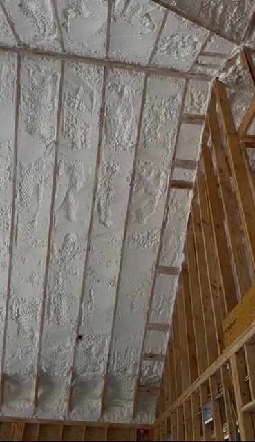 181 County Road 4757 Rhome, TX 76078 - Photo 37 of 38 Foam Insulation in Ceiling