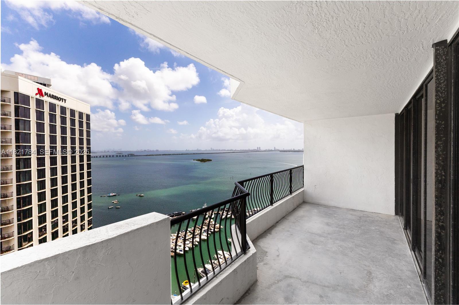 555 Northeast 15th Street, Unit 29F Miami, FL 33132 - Photo 4 of 17 a view of balcony with furniture