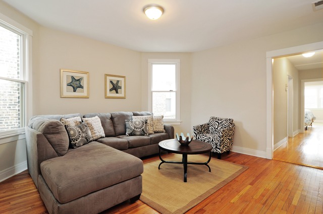 1457 West Rascher Avenue Chicago, IL 60640 - Photo 10 of 22 a living room with furniture and a window