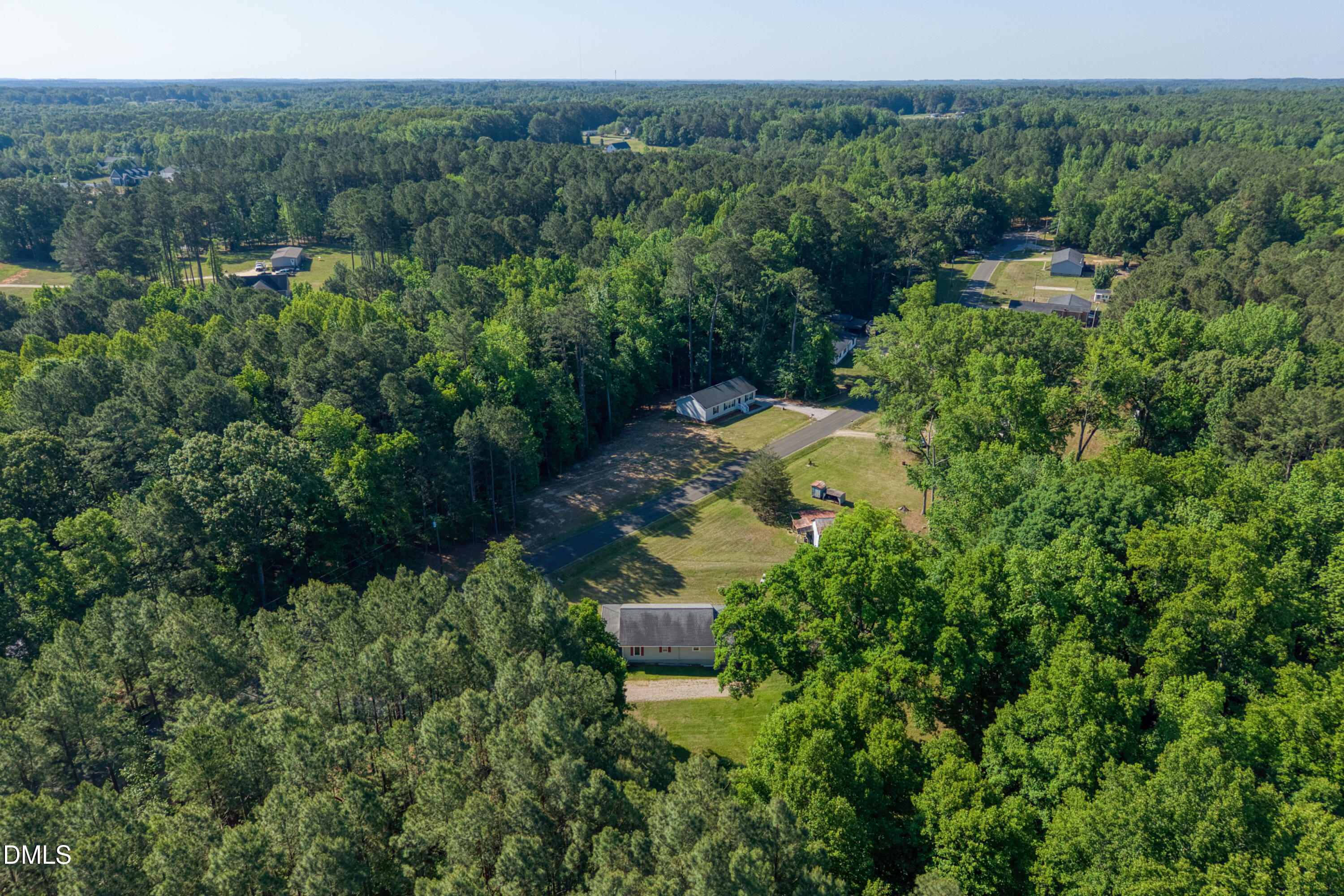 50 Robert Sledge Road Spring Hope, NC 27882 - Photo 44 of 50 an aerial view of a house with a yard