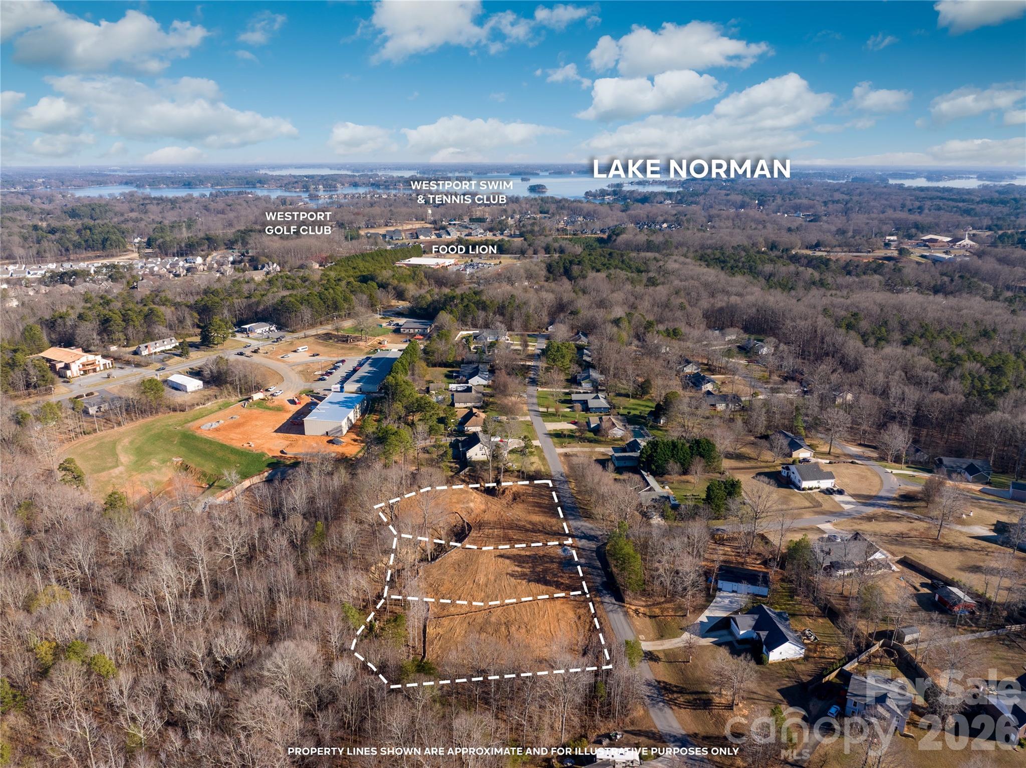 2705 Andrew Point Drive Denver, NC 28037 - Photo 6 of 6 an aerial view of a city