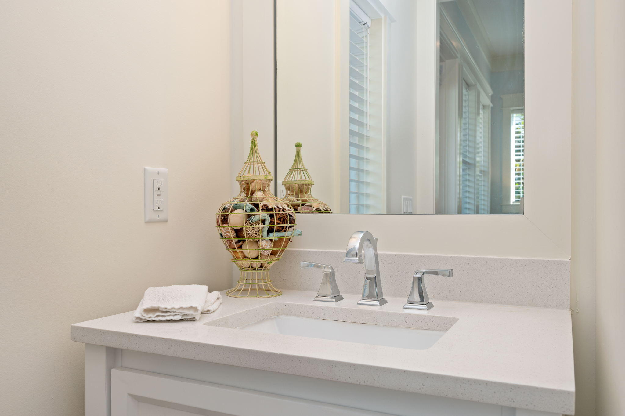 295 Matt's Way Santa Rosa Beach, FL 32459 - Photo 27 of 48 a bathroom with a sink and a mirror