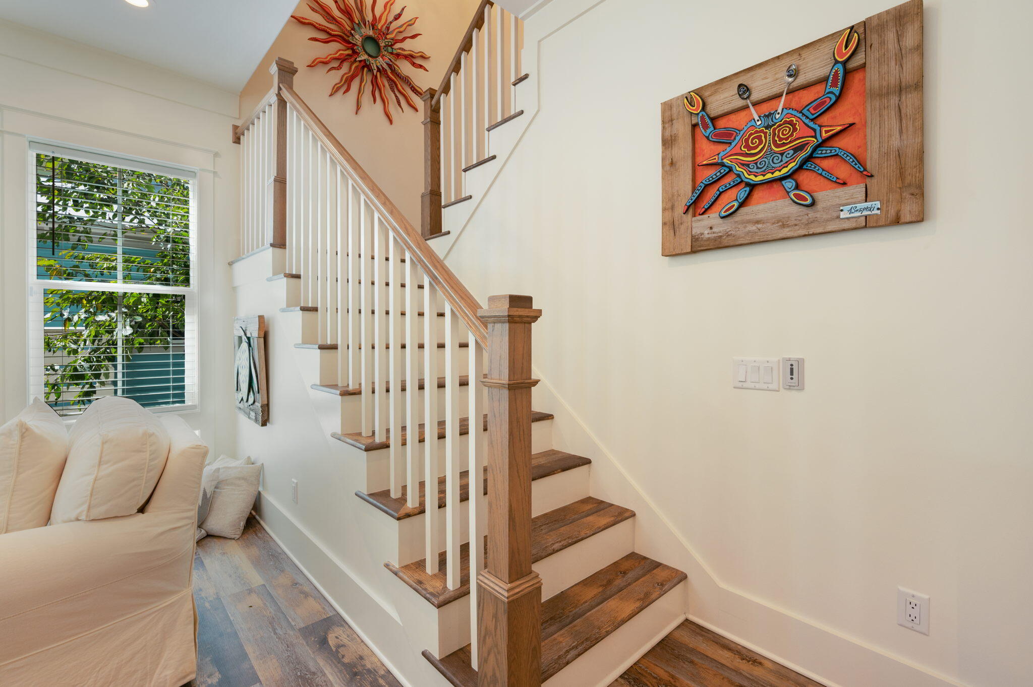 295 Matt's Way Santa Rosa Beach, FL 32459 - Photo 28 of 48 a view of entryway with wooden floor and windows