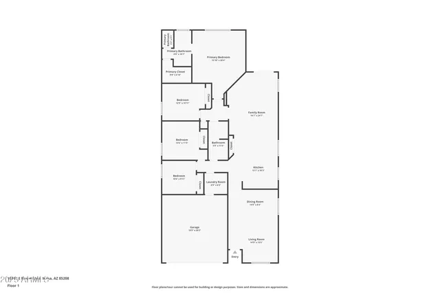 $524,000 | 10510 East Flower Avenue, Mesa, AZ 85208