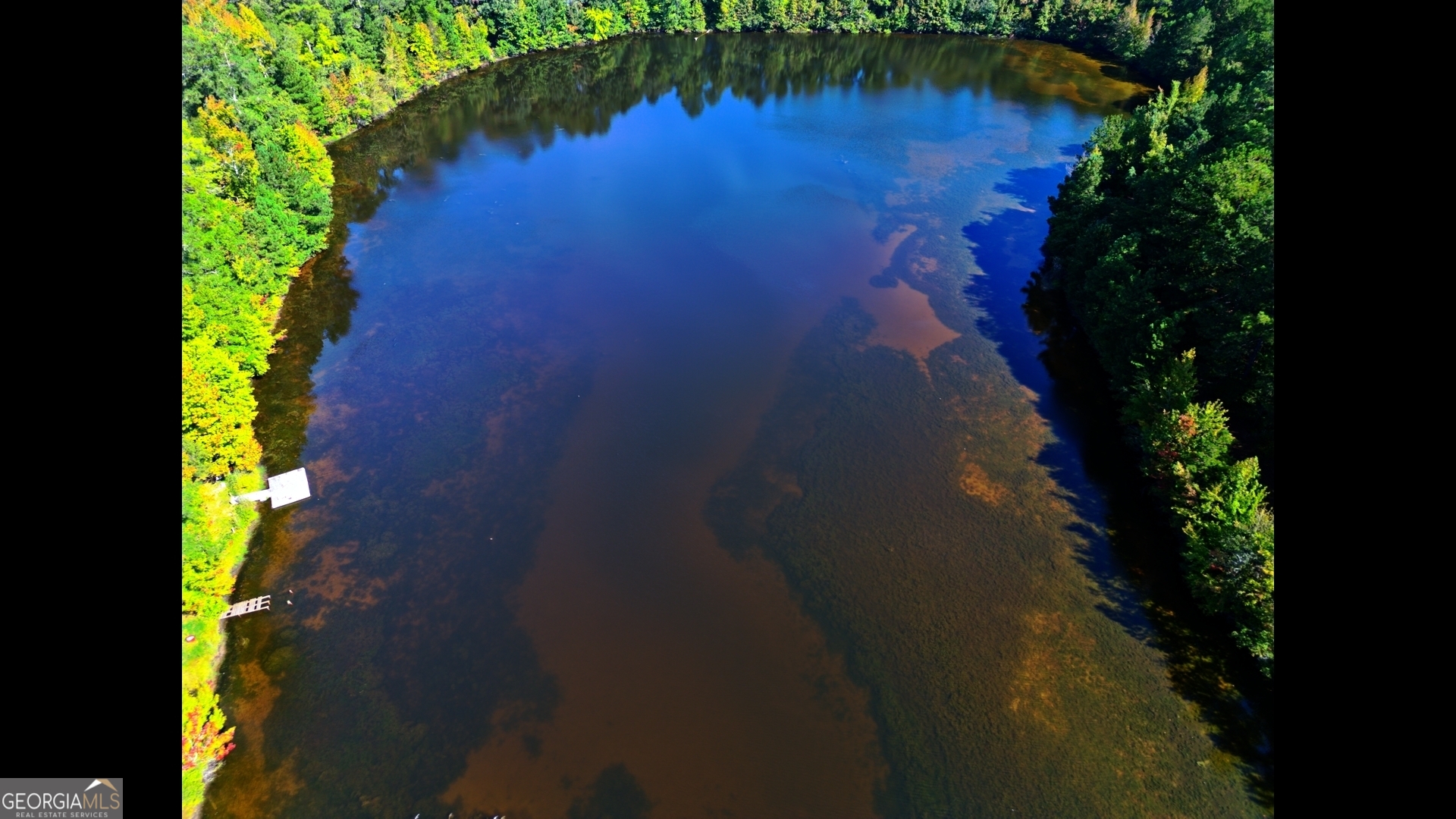 0 Huckaby Road Brooks, GA 30205 - Photo 13 of 15 an aerial view of house with yard and lake view