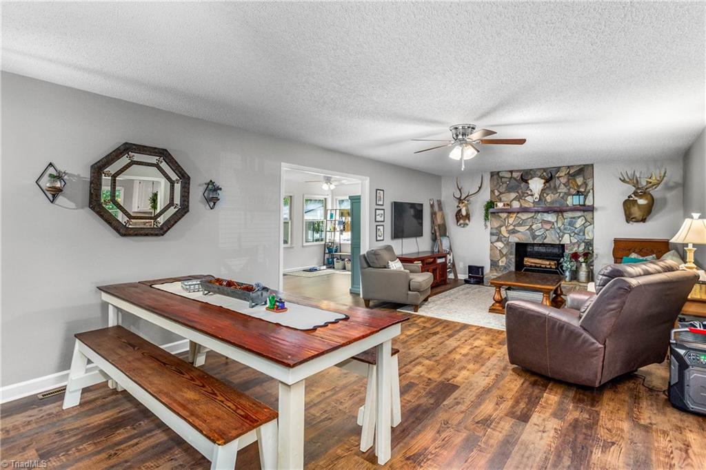 1140 Marshall Smith Road King, NC 27021 - Photo 17 of 50 Dining/Living Room