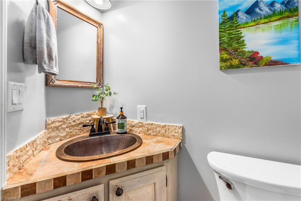 1140 Marshall Smith Road King, NC 27021 - Photo 21 of 50 Half Bathroom