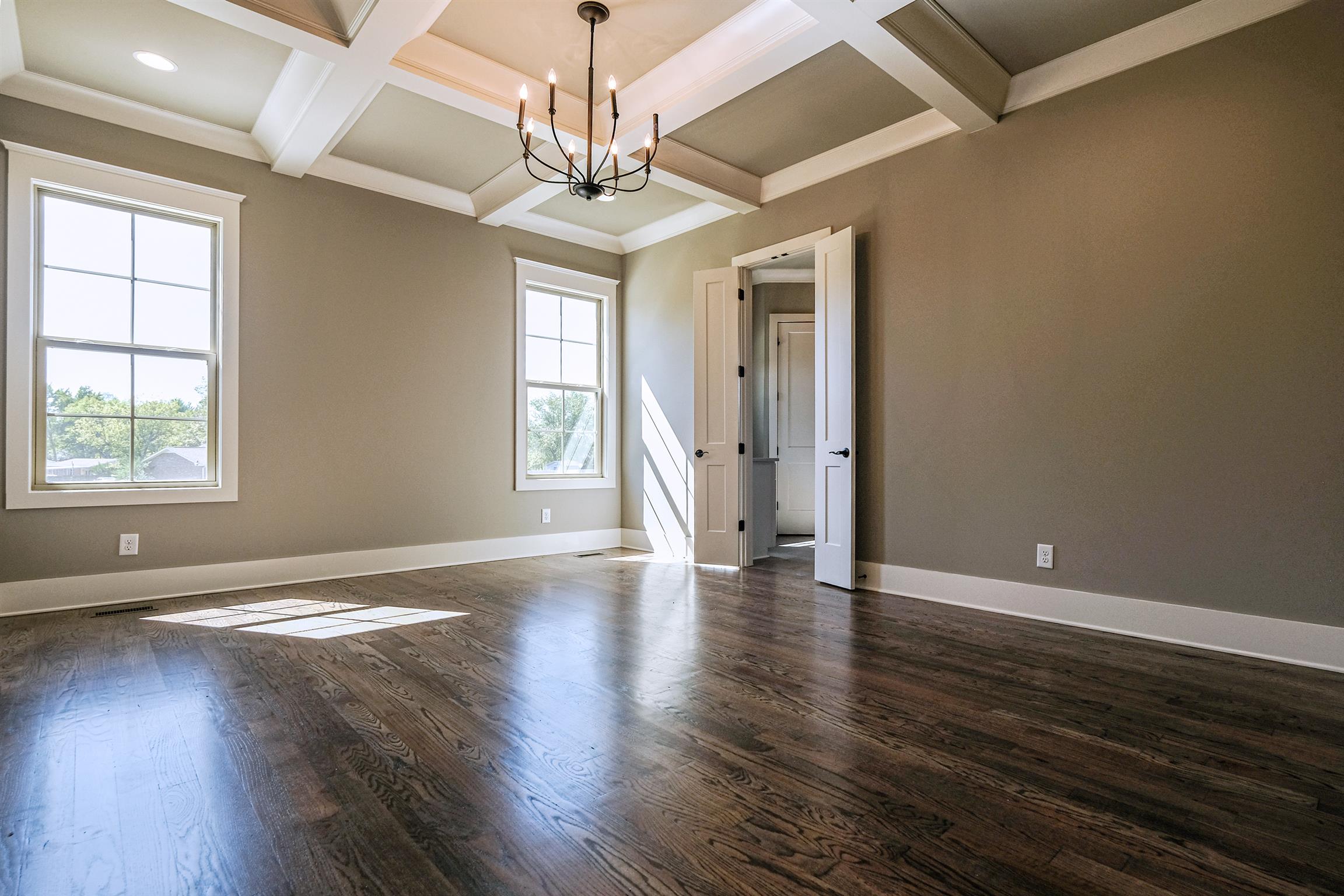 2039 Autumn Ridge Way Spring Hill, TN 37174 - Photo 15 of 30 Master suite down has hardwoods and coffered ceiling.