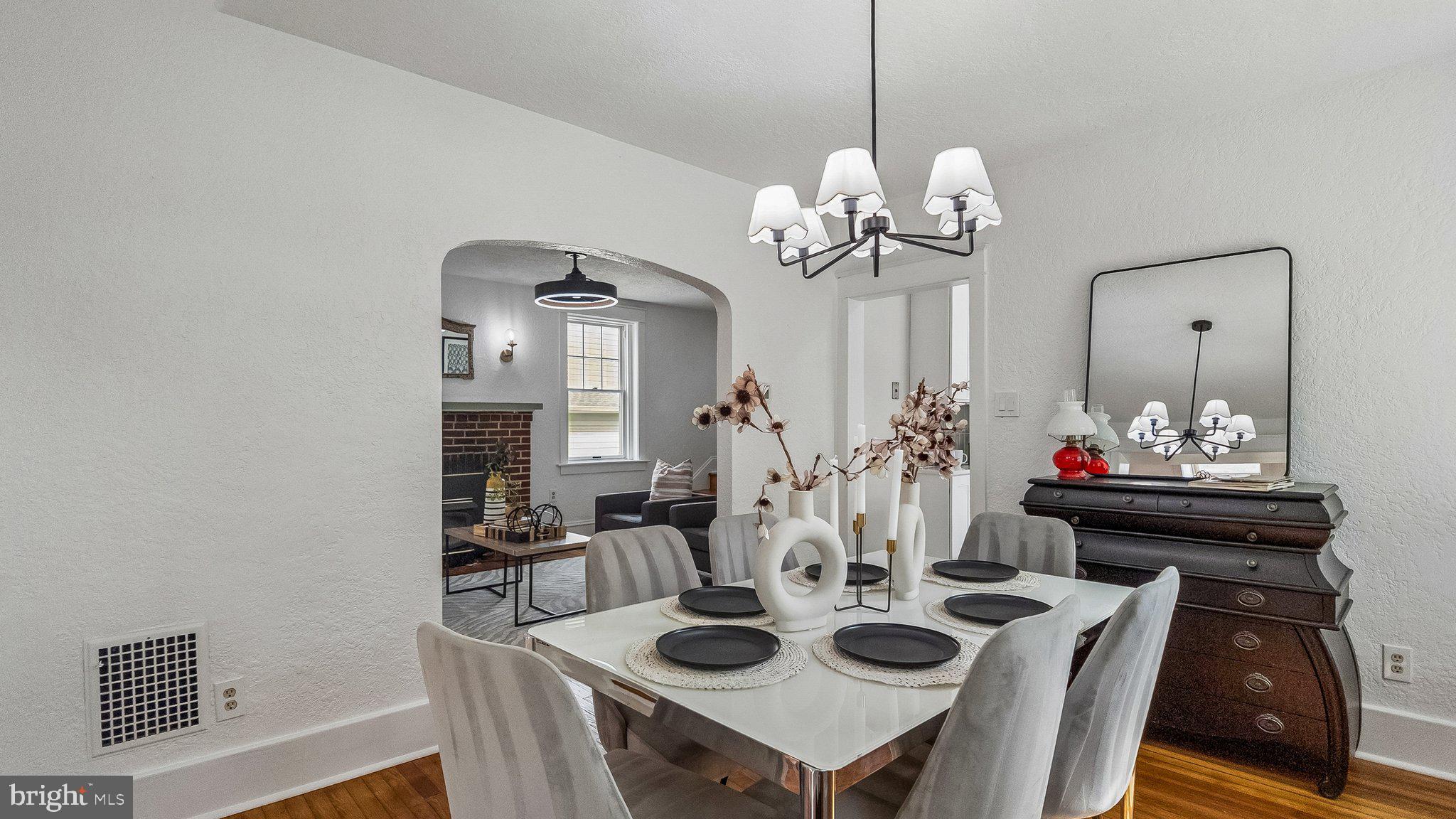 3131 Bedminster Road Ottsville, PA 18942 - Photo 9 of 43 Separate dining room next to kitchen