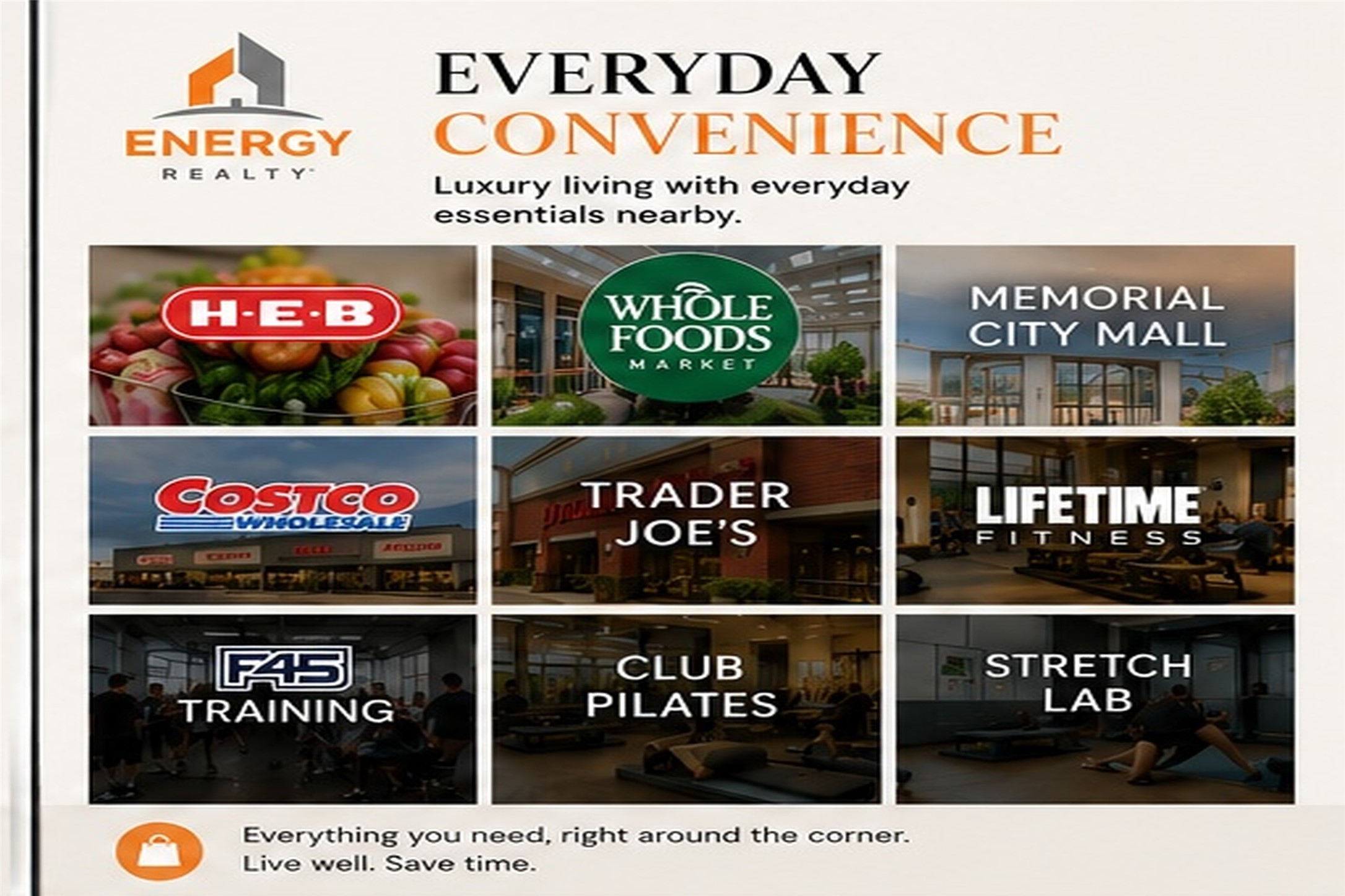 2309 Hollister Road Houston, TX 77080 - Photo 39 of 47 Surrounded by premier shopping, fitness studios, grocery stores, and everyday essentials designed to support a seamless and elevated lifestyle.