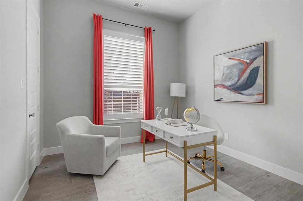 1101 Claiborne Drive Aubrey, TX 76227 - Photo 20 of 40 a living room with furniture and a window