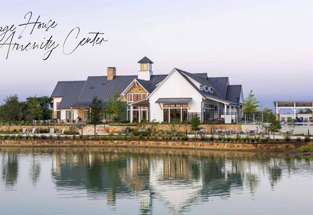 1101 Claiborne Drive Aubrey, TX 76227 - Photo 37 of 40 a view of a lake with a house and a ocean view