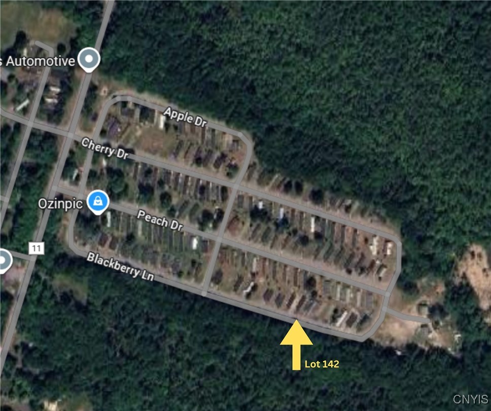 388 County Rte 11 West Monroe, NY 13167 - Photo 39 of 39 Screenshot from Google Maps, arrow shows current l