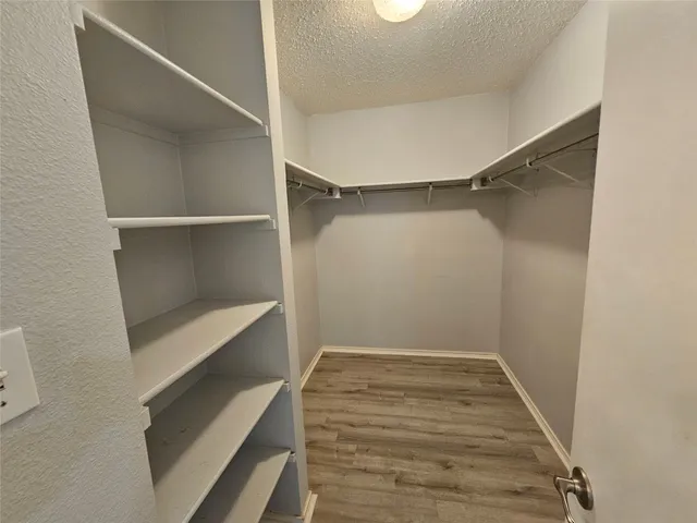 a view of walk in closet