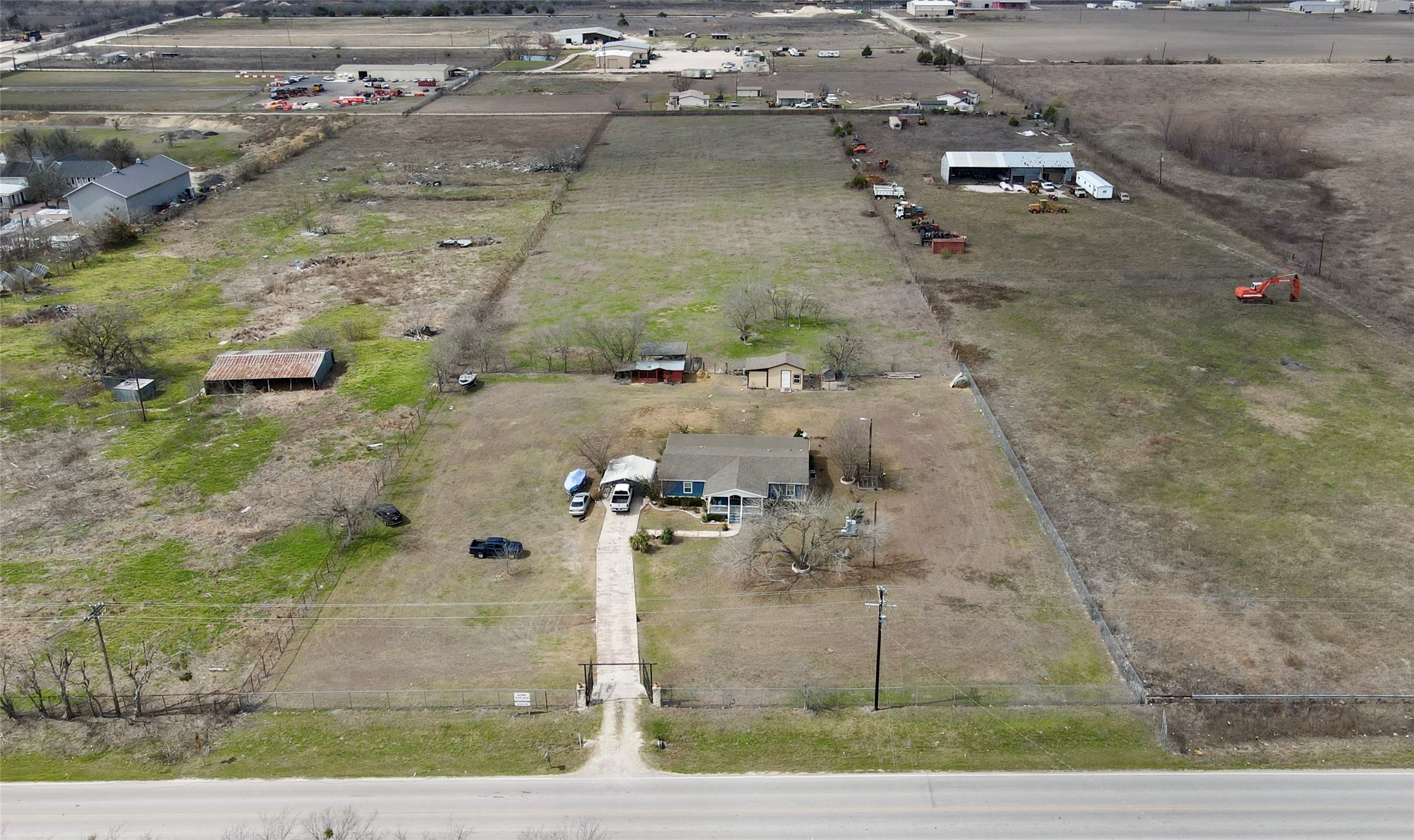 12322 Old Kimbro Road Manor, TX 78653 - Photo 8 of 18 an aerial view of a house