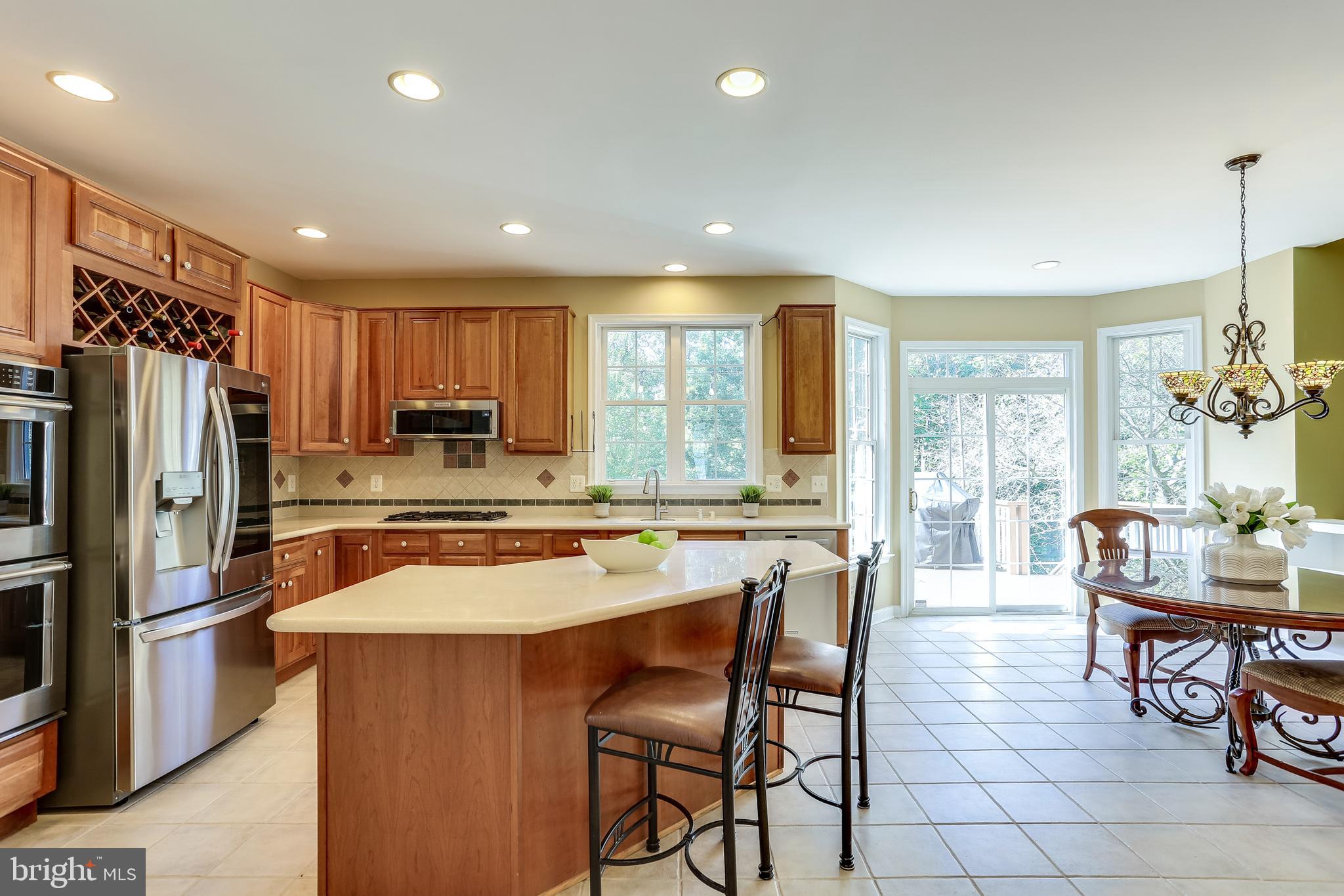 1101 Longbow Road Mount Airy, MD 21771 - Photo 12 of 53 Kitchen with SS appliances & recessed lights
