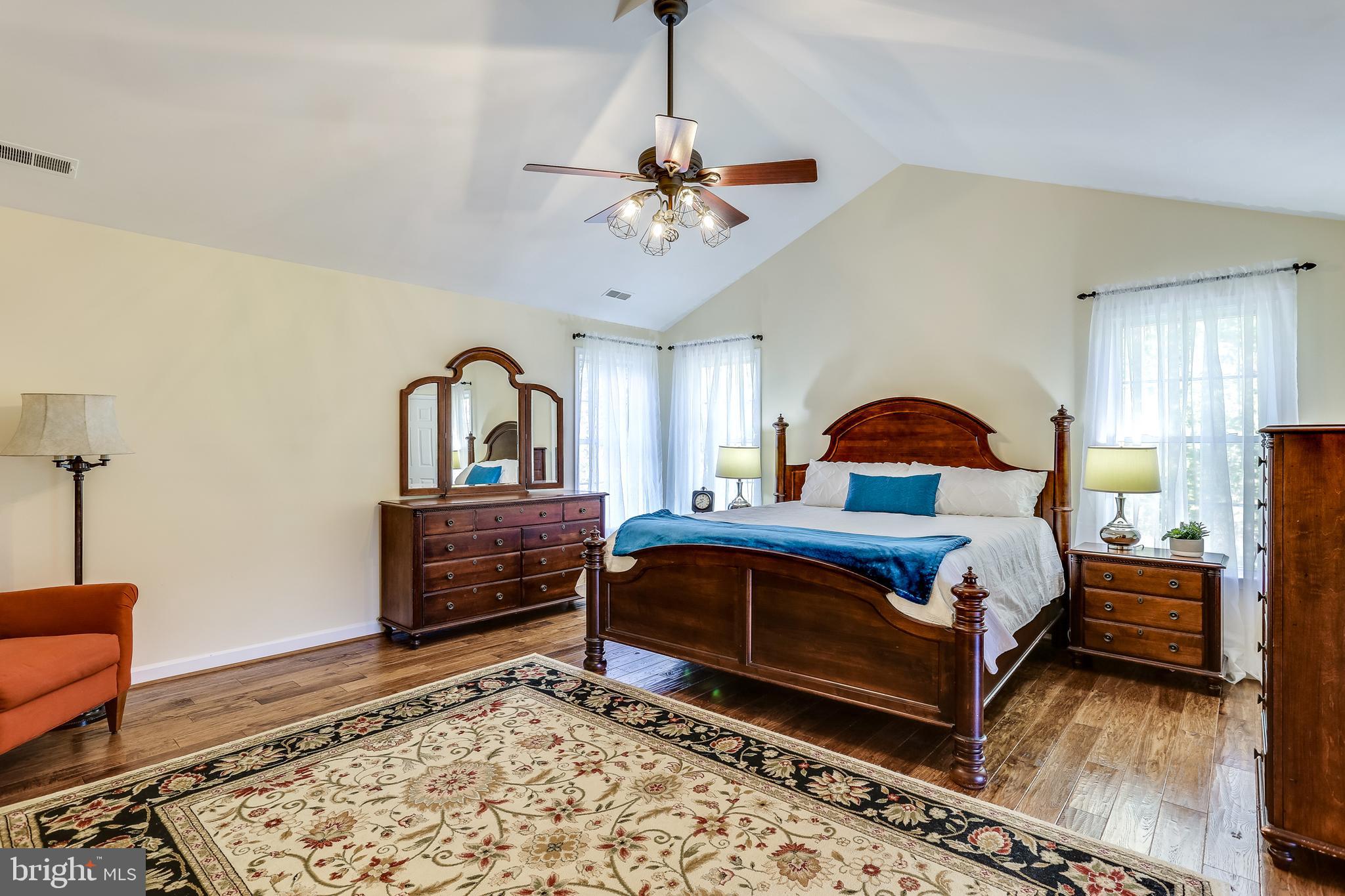 1101 Longbow Road Mount Airy, MD 21771 - Photo 25 of 53 Large owners bedroom with vaulted ceiling