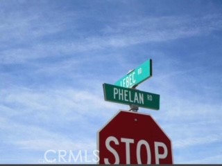 9757 Lebec Road Phelan, CA 92371 - Photo 10 of 10 a blue sign that is on the wall