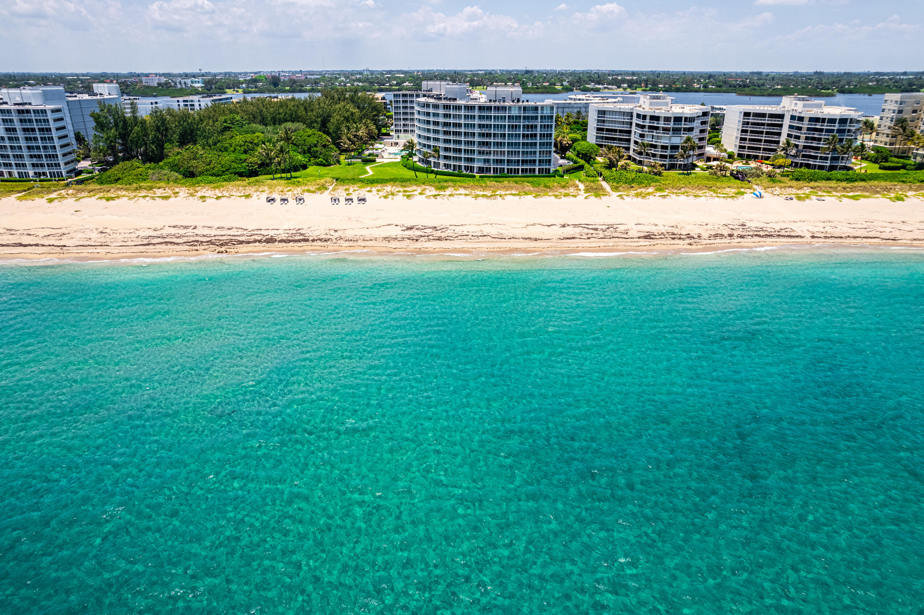 2780 South Ocean Boulevard, Unit 509 Palm Beach, FL 33480 - Photo 40 of 41 a view of a swimming pool with an ocean view