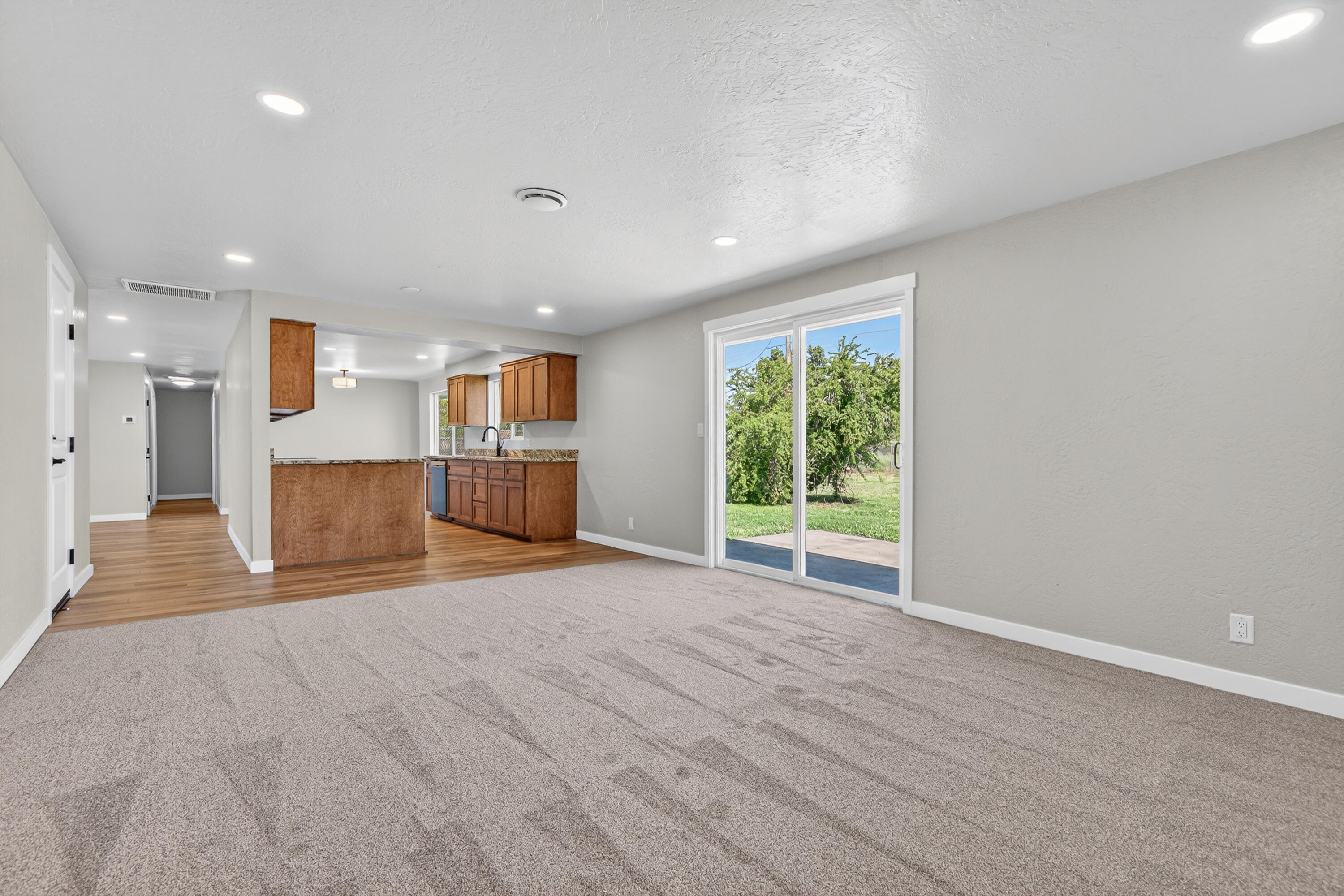 550 Experiment Station Road Medford, OR 97501 - Photo 5 of 27 a view of a kitchen with a sink and a window