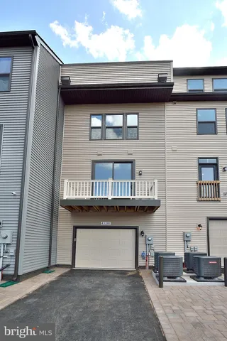 a view of a house with a balcony
