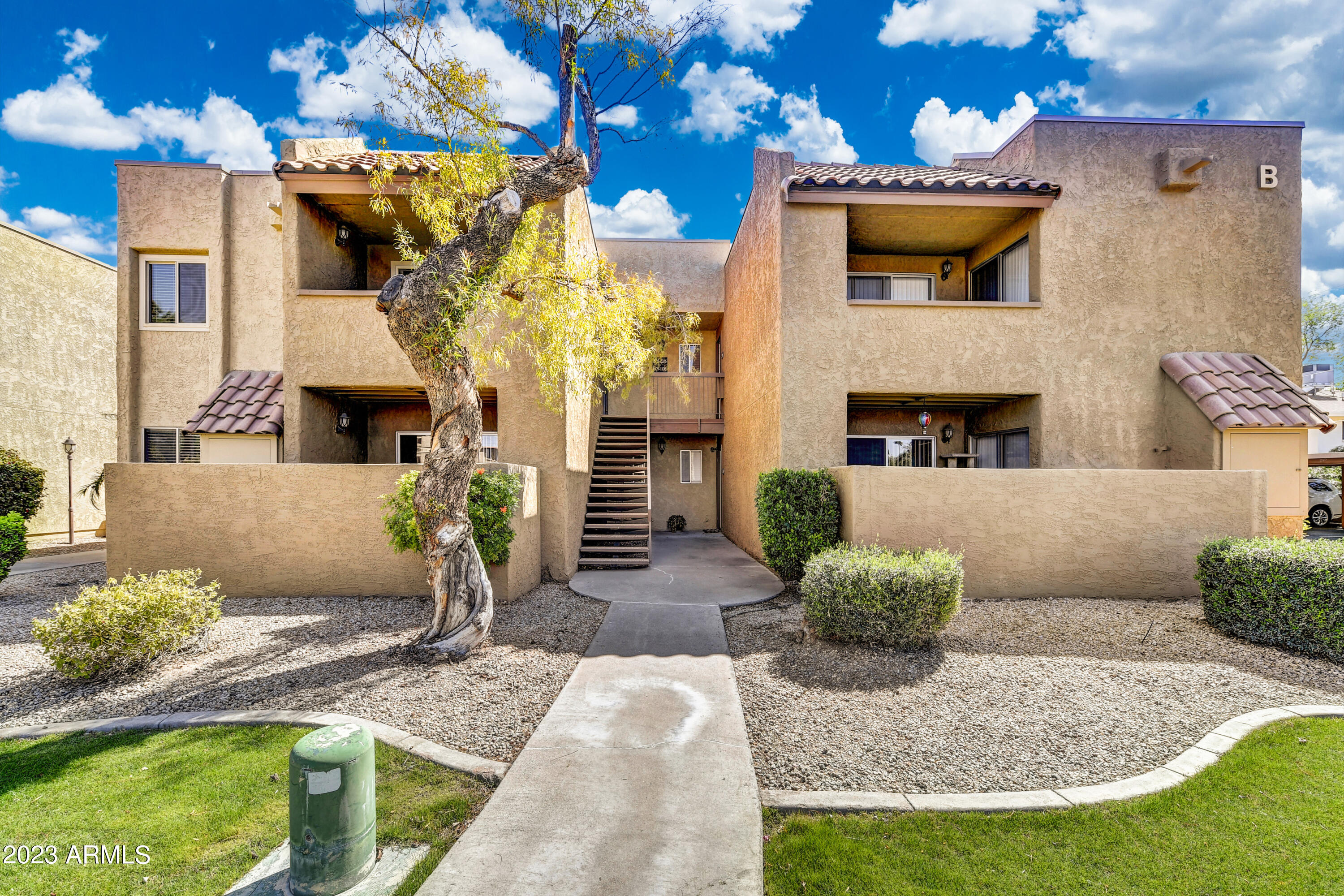 5877 North Granite Reef Road, Unit 1105 Scottsdale, AZ 85250 - Photo 15 of 15 Front Elevation/Ground Level Condo