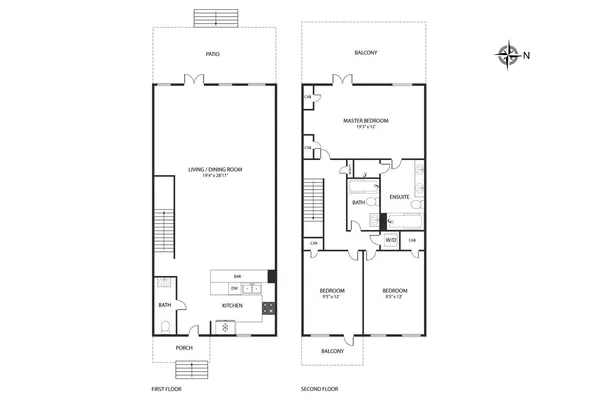 a picture of a floor plan