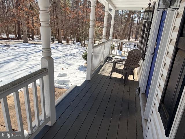 6316 Hams Ford Road Spotsylvania, VA 22551 - Photo 3 of 21 a view of balcony with wooden floor
