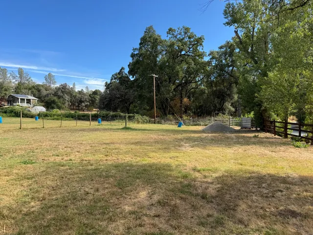 a view of outdoor space with garden