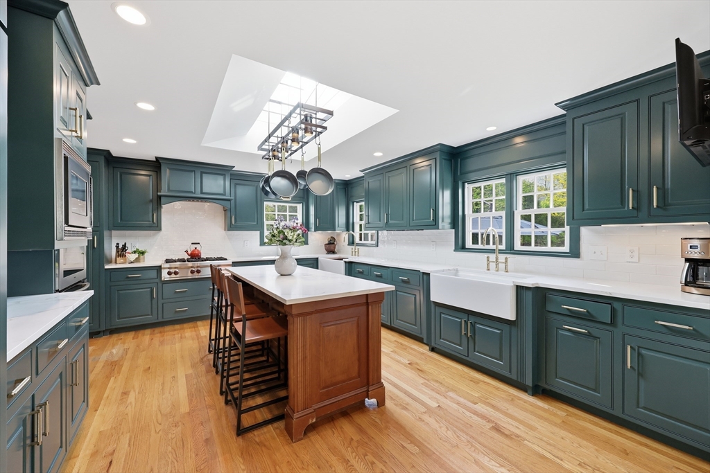123 Englewood Road Longmeadow, MA 01106 - Photo 2 of 42 a open kitchen with stainless steel appliances granite countertop a sink and cabinets