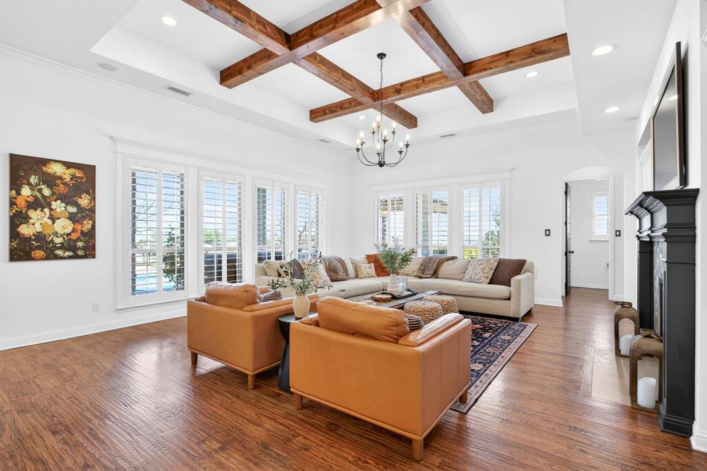301 Rustic View Lane Aledo, TX 76008 - Photo 9 of 40 a living room with furniture and a large window