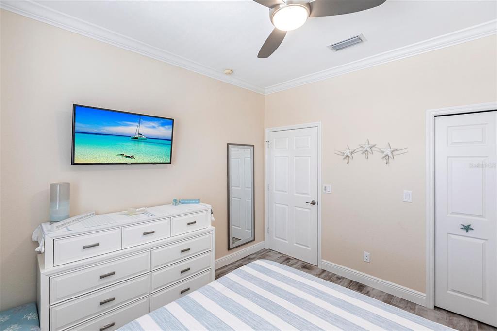 2002 Bal Harbor Boulevard, Unit 1022 Punta Gorda, FL 33950 - Photo 18 of 32 a view of room with closet and wooden floor