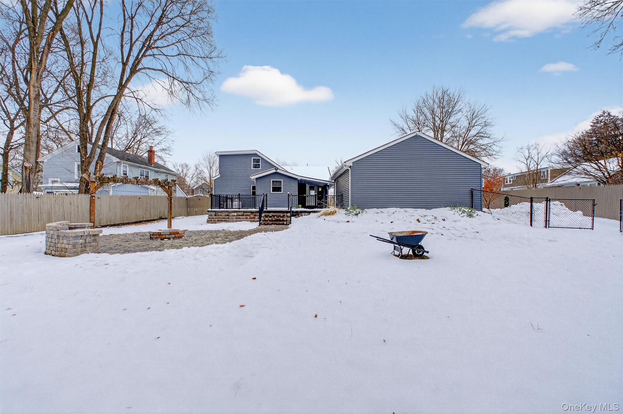 173 North Grand Avenue Poughkeepsie, NY 12603 - Photo 32 of 33 a view of backyard of a house