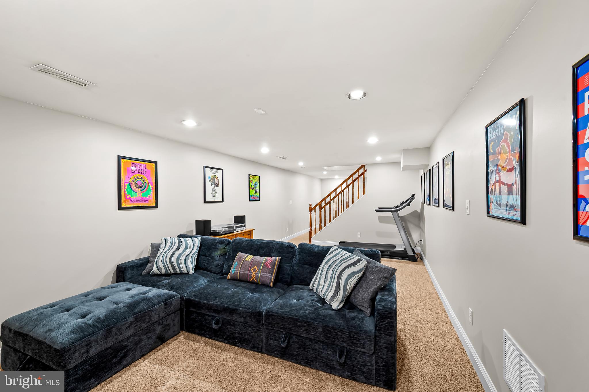 14305 Robcaste Road Phoenix, MD 21131 - Photo 24 of 53 a living room with furniture and a ceiling fan