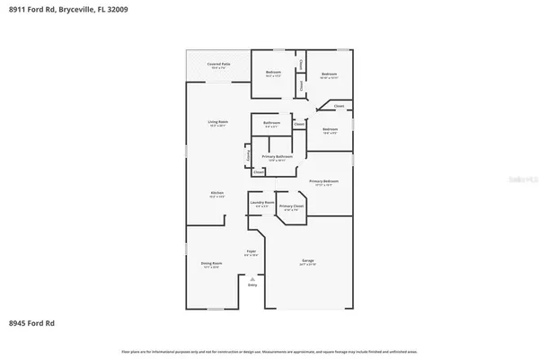 $464,900 | 8911 Ford Road, Bryceville, FL 32009