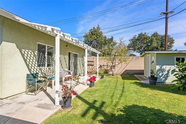 a view of outdoor space and yard