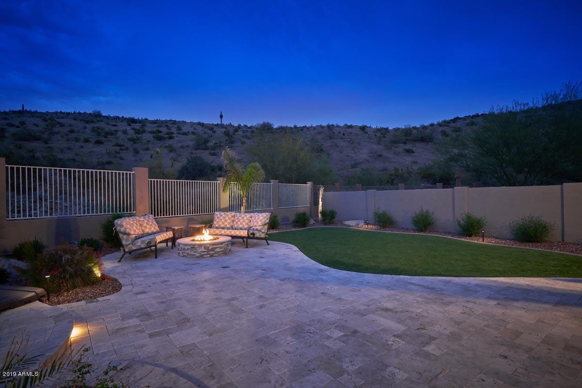 814 East Desert Trumpet Road Phoenix, AZ 85048 - Photo 49 of 83 Night Backyard