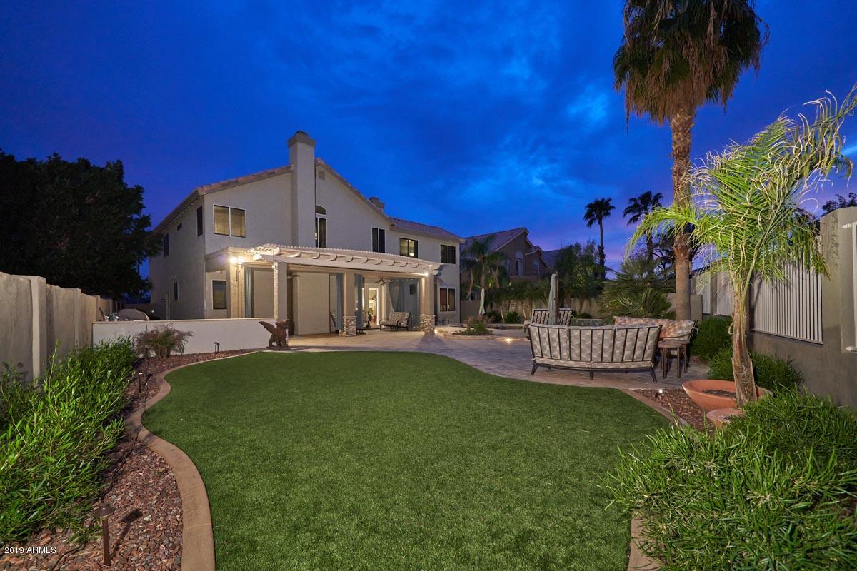 814 East Desert Trumpet Road Phoenix, AZ 85048 - Photo 50 of 83 Night Backyard2