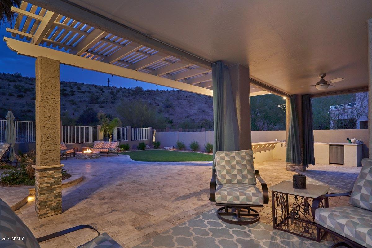 814 East Desert Trumpet Road Phoenix, AZ 85048 - Photo 54 of 83 Night Covered Patio